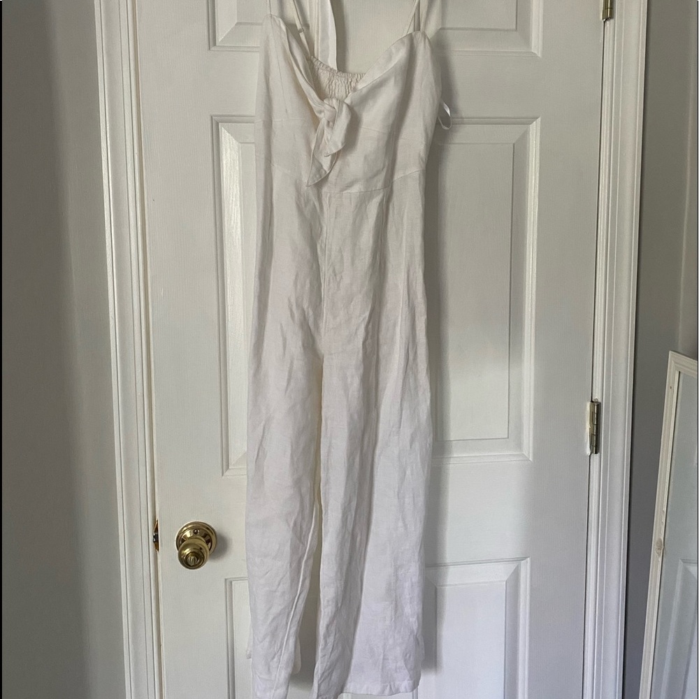White jumpsuit